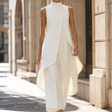 Catarina - Én-delt Kjole med Elegant Fald
