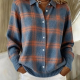 Camille™ | Rutig Cardigan