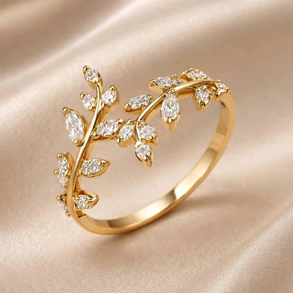 Ring i Hvidguld med Zirkonia
