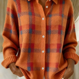 Camille™ | Rutig Cardigan