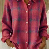 Camille™ | Rutig Cardigan