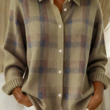 Camille™ | Rutig Cardigan