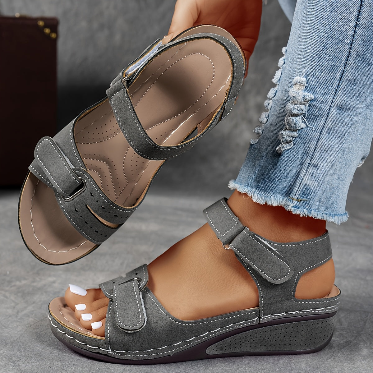 DELACROIX | Orthopædiske Sandaler Komfort Élise