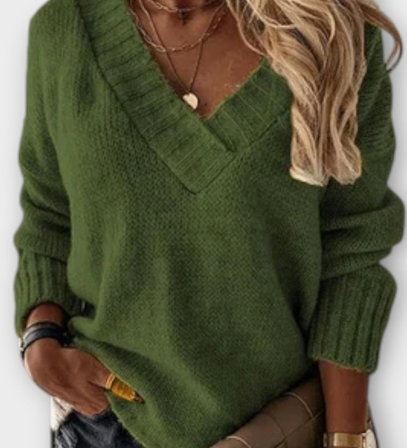 Anette | V-hals sweater