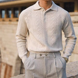 ASAN Strikket Polo Sweater