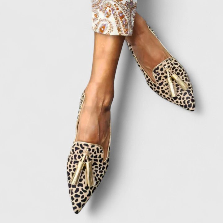 Loafers med hæl