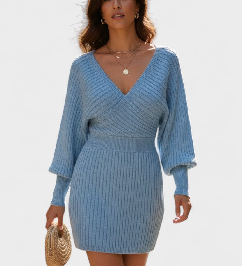 Klara™ | Elegant Omslagskjole med V-hals