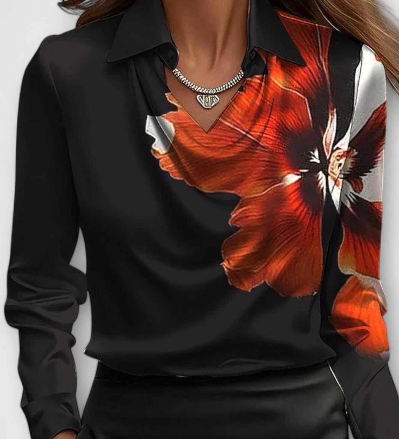 Ronja | Satinbluse