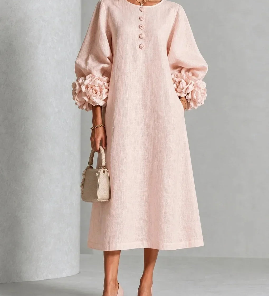 Rosalie | Floral Midi Kjole