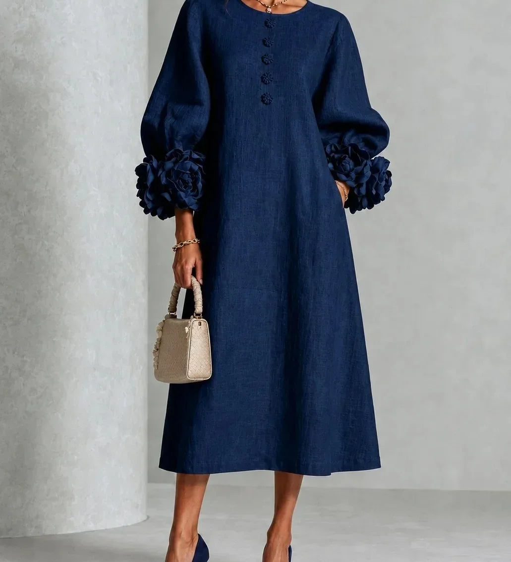 Rosalie | Floral Midi Kjole