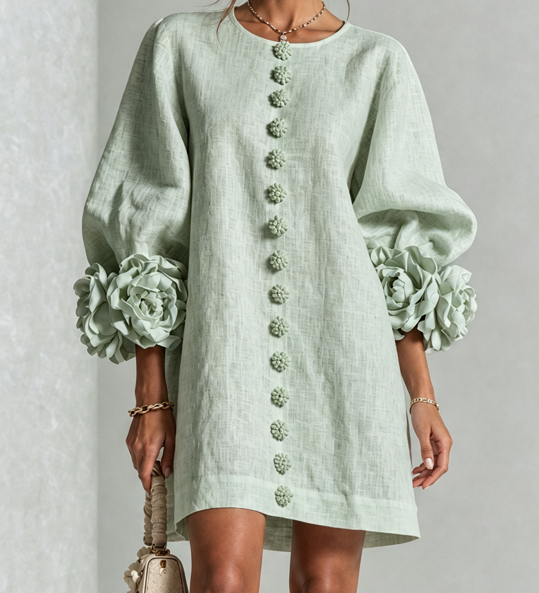 Amélie Floral | Mini Kjole