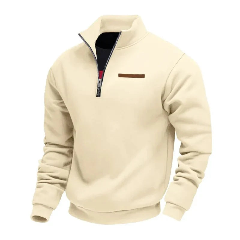 ADRIEN™ / LÆKKERT HERRE-FLEECE-SWEATSHIRT