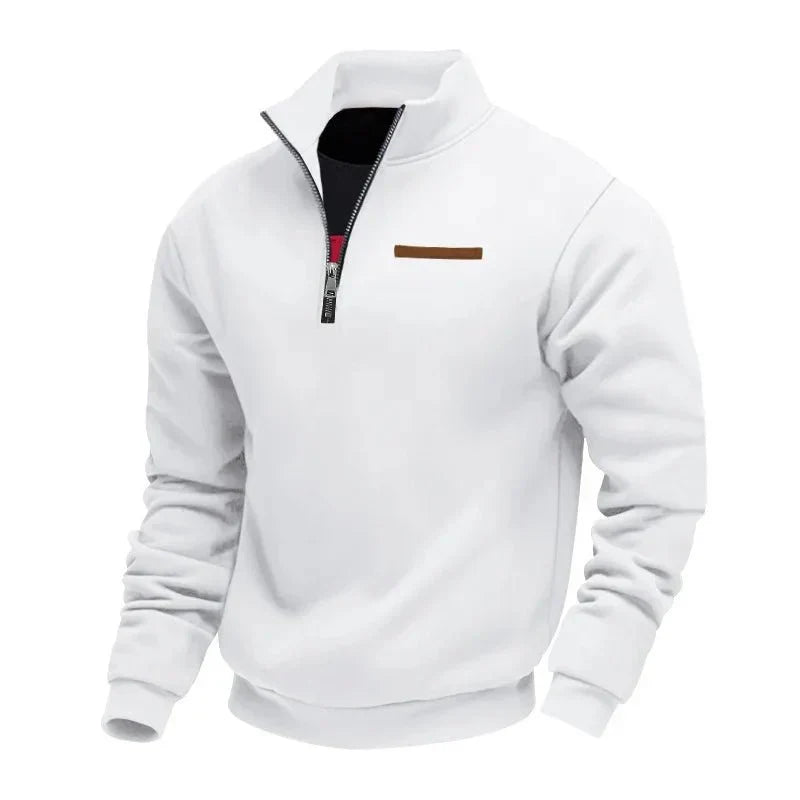 ADRIEN™ / LÆKKERT HERRE-FLEECE-SWEATSHIRT
