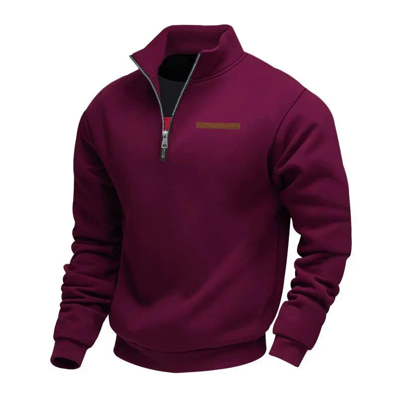 ADRIEN™ / LÆKKERT HERRE-FLEECE-SWEATSHIRT