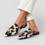 Maria | Komfortable mokkasiner med cowprint