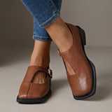 Elspeth | T-Strap Flade Sko