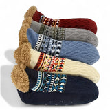 CozySocks™ – Antiskrid Strømper i Nordisk Strik med Fleece-for