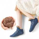 CozySocks™ – Antiskrid Strømper i Nordisk Strik med Fleece-for