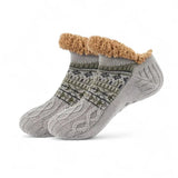 CozySocks™ – Antiskrid Strømper i Nordisk Strik med Fleece-for
